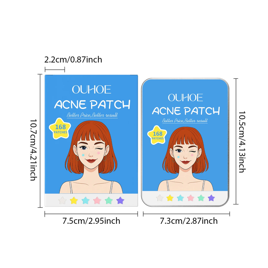Star Shape Pimple Patches Gentle Clear Invisible Pimple Cover Fade Blemishes Pimple Marks Pimple Healing Sticker Acne Patch