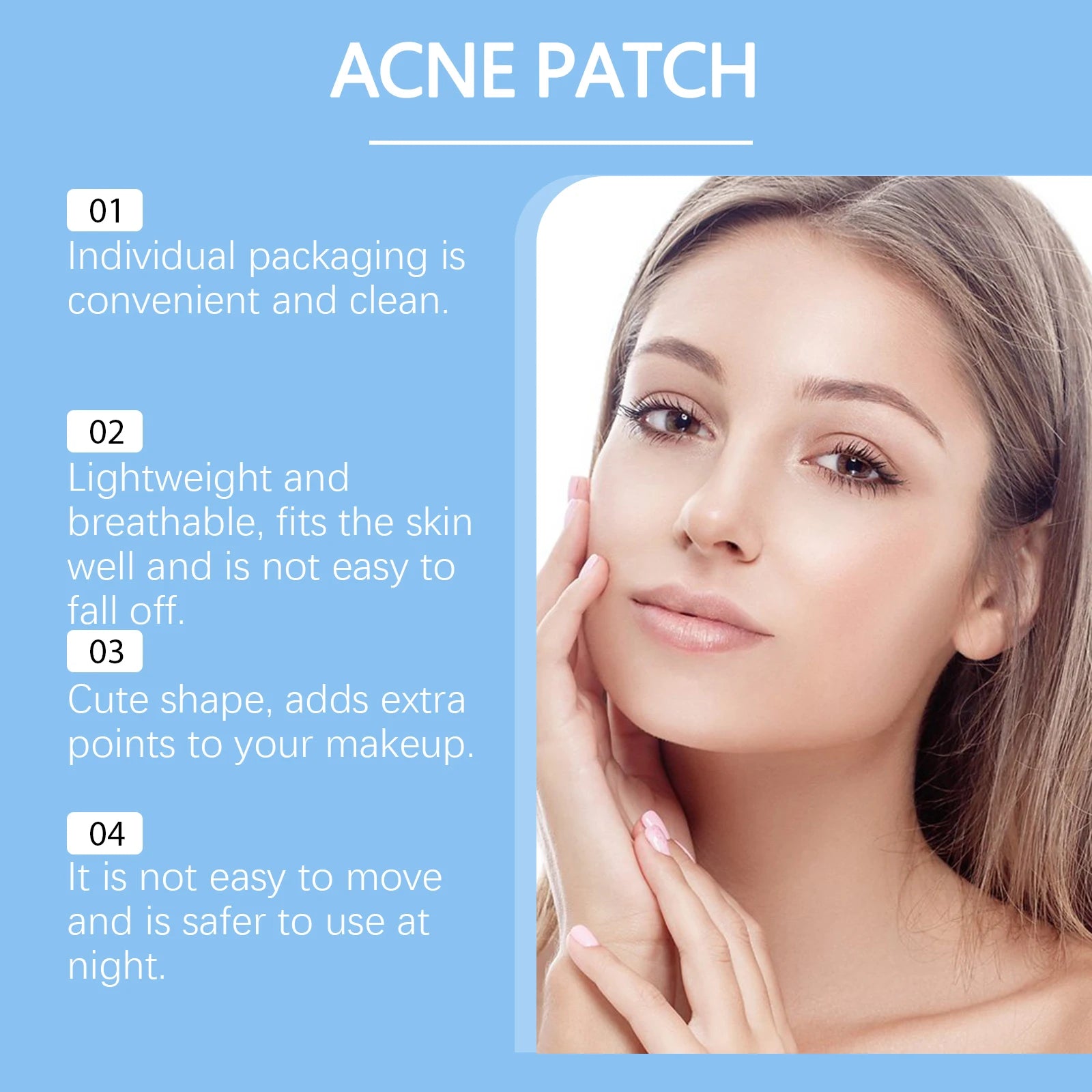 Star Shape Pimple Patches Gentle Clear Invisible Pimple Cover Fade Blemishes Pimple Marks Pimple Healing Sticker Acne Patch